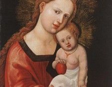 ALSLOOT Denis van Mary With The Child. Alsloot, ����� ���