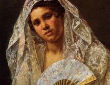 Cassatt Mary A Seville Belle.  