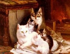 Ronner-Knip Henriette The Happy Litter. Ronner-Knip, ���������