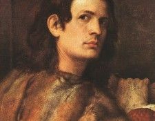 TIZIANO PORTRAIT OF A MAN MUNICH.  ( )