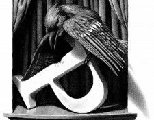 Z 016 The P was Repeatedly Pecked ChrisVanAllsburg sqs. Allsburg,  