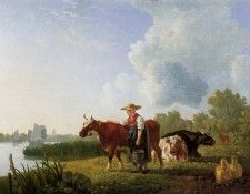 Koningh de Leendert The dairy maid Sun. Koningh ��