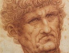 Leonardo da Vinci Head of a Man. �����, �������� ��