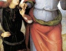 Perugino Archangel Raphael with Tobias. , 
