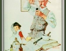 zFox Norman Rockwell The Drugist. , 