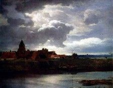 Achenbach Andreas Landschaft mit Flu%DF. Achenbach, 