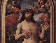 CORNELISZ VAN OOSTSANEN Jacob Man Of Sorrows. Oostsanen,   Cornelisz