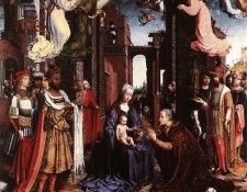GOSSAERT Jan The adoration of the Kings.   