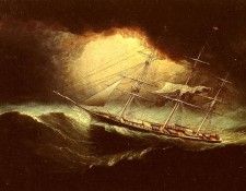 Buttersworth James E Ship In A Storm. Buttersworth, ������ E