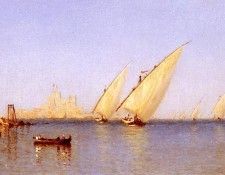 Gifford Sanford Robinson Fishinng Boats coming into Brindisi Harbor. , Sanford 