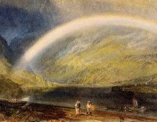 Turner Joseph Mallord William Rainbow. A view on the Rhine from Dunkholder Vineyard of Osterspey . ������, ������ ������ �������