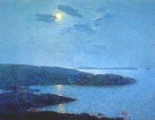 hassam moonlight 1907. ������, ������