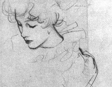 Study of Dorothy Barnard for Carnation. ��������, ���� ������