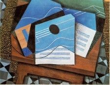Gris Guitar on a table, 1915, 73x92 cm, Rijksmuseum Kroller-. , 