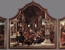 ORLEY Bernaert van Triptych Of Virtue Of Patience 1521. ,  Bernaert