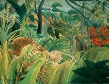Tiger in a Tropical Storm (Surprised!), Rousseau, 1891 - 160. �����, ����