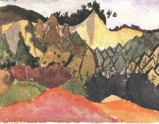 Klee In the Quarry, 1913, Klee foundation, Bern. , 
