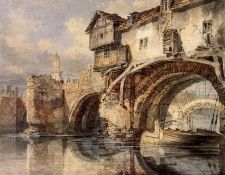 Turner Joseph Mallord William Welsh Bridge at Shrewsbury. ,   