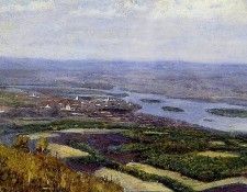 Surikov Vasily View on Krasnoyarsk Sun. �������, �������