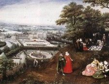 VALKENBORCH Lucas van Landscape In Spring. Valkenborch,  
