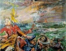 Kokoschka Loreley, 1941-42, 63.5 x 76.4 cm. , 