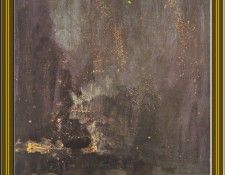 James A Whistler-Night In Black And Gold(-1874) Po Amp 054. ,   