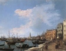 CANALETTO The Riva Degli Schiavoni. 