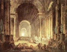 ROBERT Hubert The Finding Of The Laokoon.  