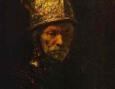 Rembrandt - Man in a Gold Helmet. ��������� ������� ��� ����