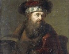 Portret van een rabbijn.    