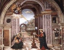 PINTURICCHIO Annunciation.    