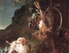 Chardin Game Still Life with Hunting Dog. , - 