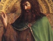 Eyck Jan van The Ghent Altarpiece St John the Baptist detail. ���, �� ���