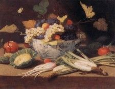 KESSEL Jan van Still Life With Vegetables. ,  