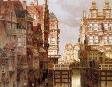 Klinkenberg J The Oudezijds Kolk in Amsterdam Sun. ������������, ������ �������� �����