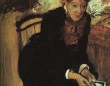Portrait of Mary Cassatt CGF. ����, �����-������-����