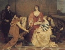 The Music Lesson. Heilbuth, 
