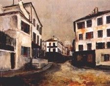 utrillo rue norvins 1912. �������, �����