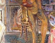 bonnard nude with bath mitten c1932. ���� ������