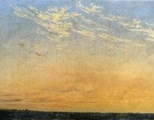 FRIEDRICH Caspar David Evening. ,  