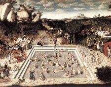 CRANACH Lucas the Elder The Fountain Of Youth. ������, ����� �������