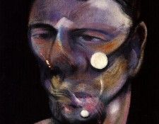 Bacon Three Studies for a Portrait of Peter Beard II, right . , 