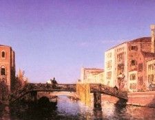 Ziem Felix Le Pont De Bois A Venise. Ziem, Феликс