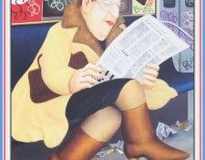CookBeryl e19 Reading the Newspaper-WeaSDC. , Beryl