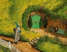 Middle Earth-Gandolf & Bilbo-Detail(Jlm). �����, �� �������