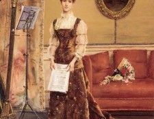 Stevens Le Femme a la Harpe. , 
