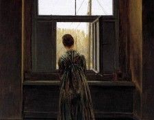 FRIEDRICH Caspar David Woman At A Window. �������, ������ �����