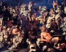Ruoppolo Giovanni Allegory of autumn Sun. Ruoppolo, 