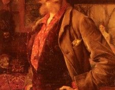 Dagnan Bouveret Portrait Of Gustave Courtois. Dagnan-Bouveret, --