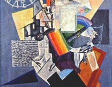 rozanova moderne movie theater 1915. ��������